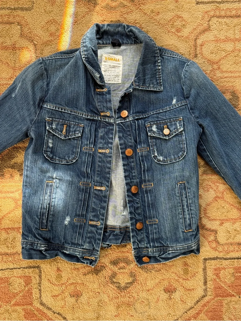 J. Crew Classic Blue Denim Jacket - X-Small